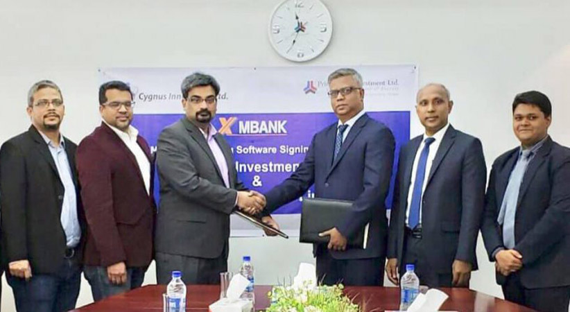 Signing Ceremony Cygnus Innovation Ltd and Prime Bank Investment Ltd