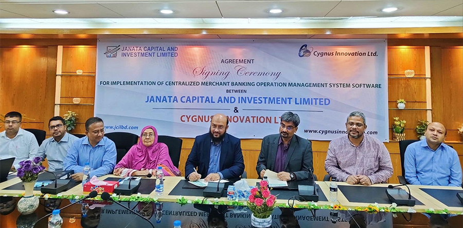 Signing Ceremony Cygnus Innovation Ltd and Janata Capital And Investment Ltd